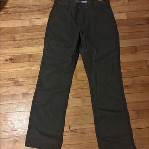 Olive Green Carhartt Relaxed Straight Cargo